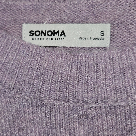 Sonoma Lavender Crewneck Sweater - Picture 2 of 6
